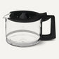 Amazon Basics 5-Cup Glass Replacement Carafe for Coffee Maker, Comfort-Grip Handle, Dripless Spout, Black