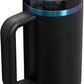 STANLEY Quencher H2.0 Flow State Tumbler, 30 oz, Black Chroma