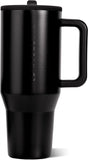 HydroJug Traveler 40oz, Insulated Water Bottle with Handle, Black