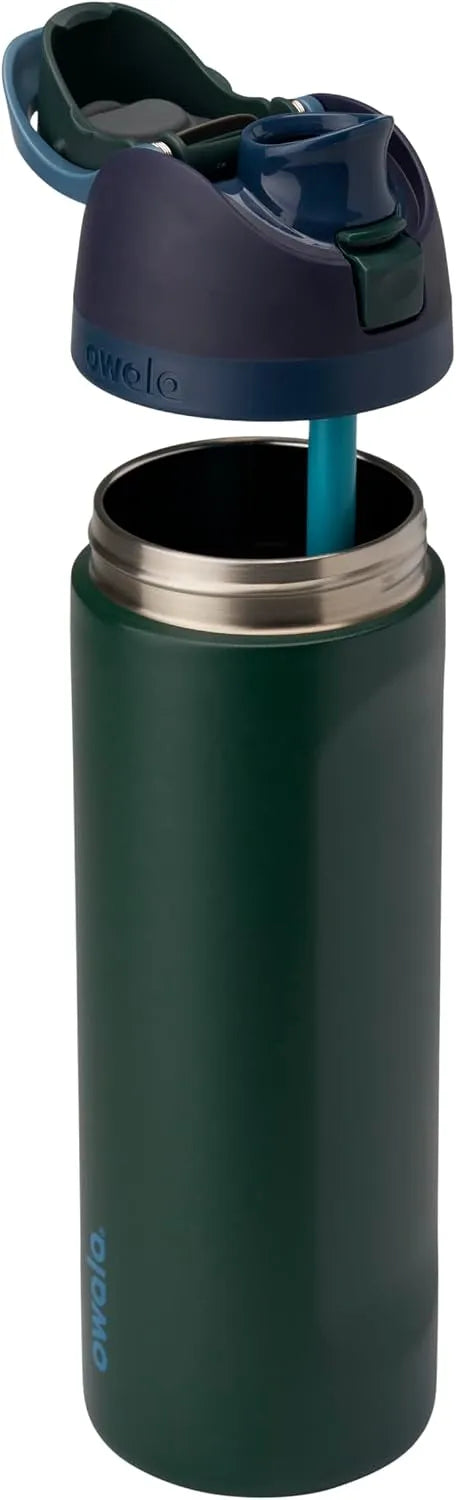 Owala FreeSip Stainless Steel Water Bottle 24 oz Lost Signal