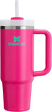 STANLEY Quencher H2.0 Flow State Tumbler, 30 oz, Passion Pink