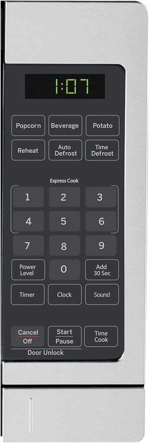 GE Countertop Microwave, 700 Watt 0.7 Cu. Ft., Stainless Steel, GCST07N1WSS