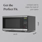 Farberware Stainless Steel Microwave Oven 1.6 Cu. Ft 1100 Watts Countertop