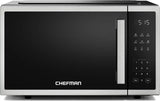 Chefman Countertop Microwave, 0.9 Cu Ft, 900W, Stainless Steel