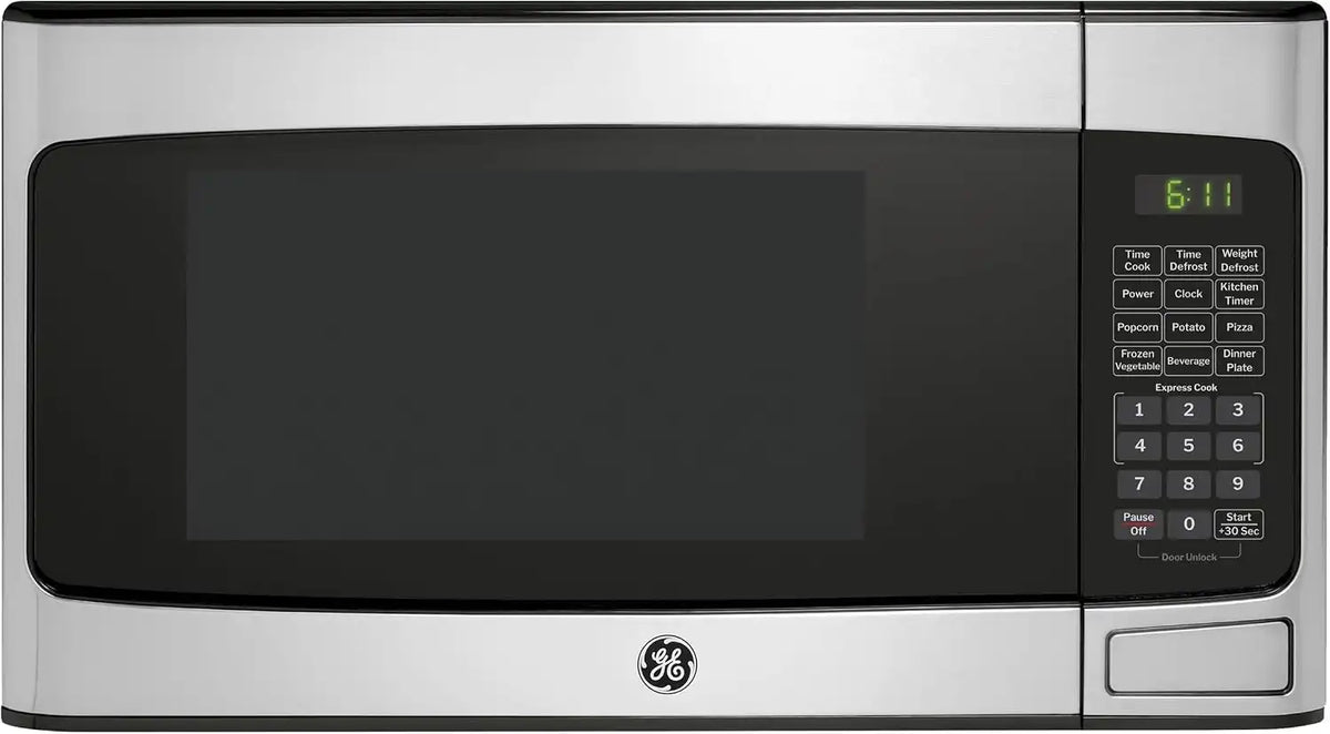 GE Countertop Microwave Oven, 950 Watt, 1.1 Cu. Ft., Stainless Steel