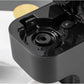 Compact Single Serve Dual Brew Coffee Maker - Compatible with Ground Coffee or K-Cups Pods | Adjustable Cup Size | Home & Office Coffee Brewer