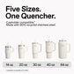 STANLEY Quencher H2.0 Flow State Tumbler, 30 oz, Toasted Almond