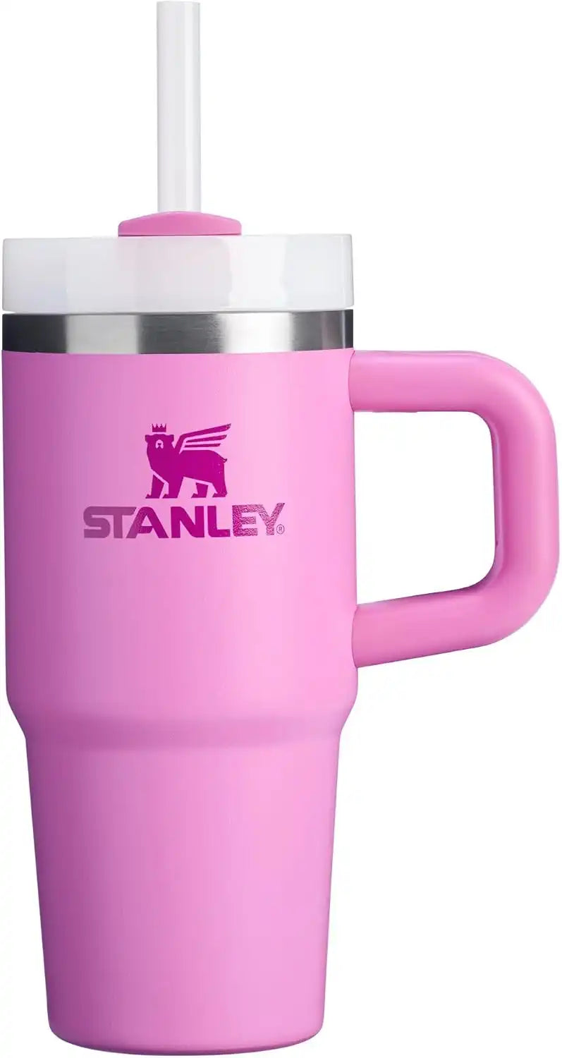 STANLEY Quencher H2.0 Flow State Tumbler, 14 oz, Peony