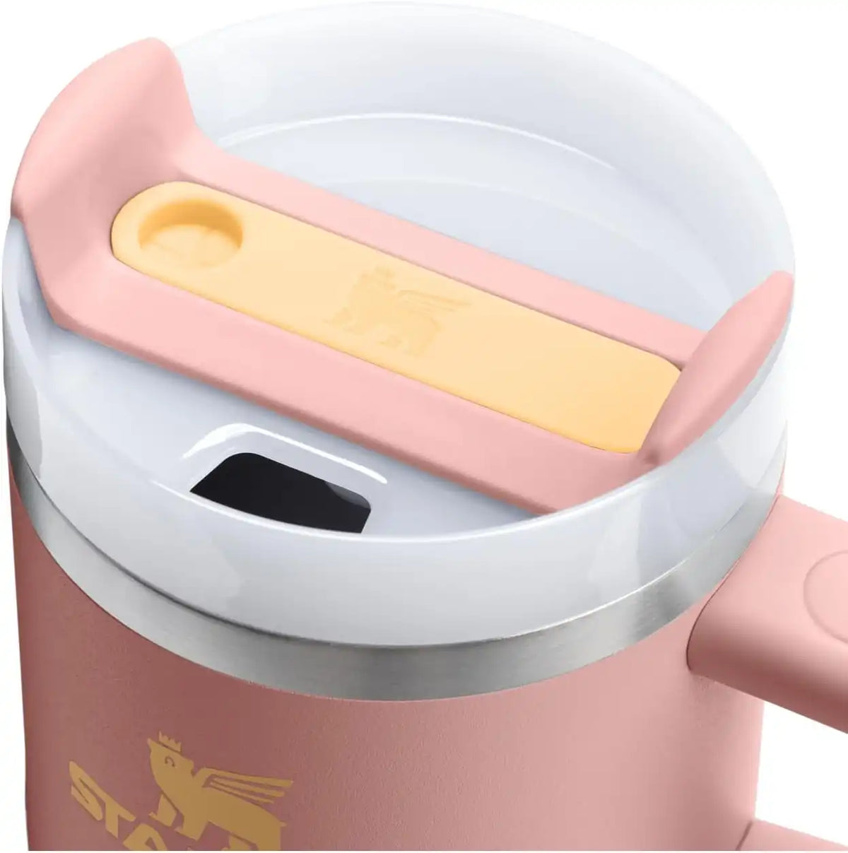 STANLEY Quencher H2.0 Flow State Tumbler, 20 oz, Peach Rose