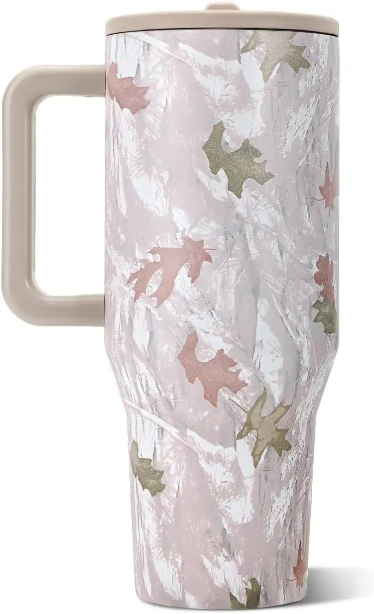 HydroJug Traveler 32oz, Insulated Water Bottle with Handle, Camo