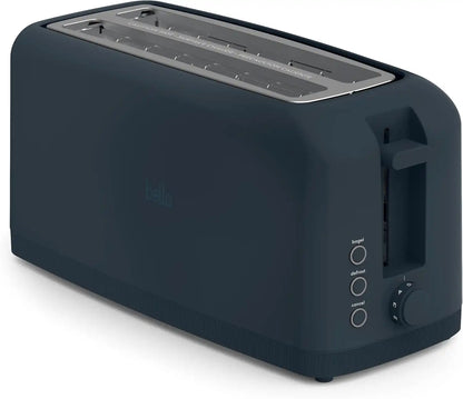Bella 4 Slice Slim Toaster, Slate
