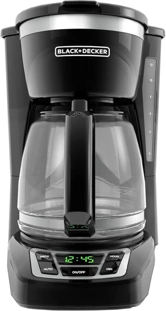 BLACK+DECKER 12-Cup Drip Coffee Maker with Vortex Brewing