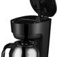 LovingStar 12 Cup Drip Coffee Maker, Automatic Shut-Off, Temperature Control, 1.8L, Black
