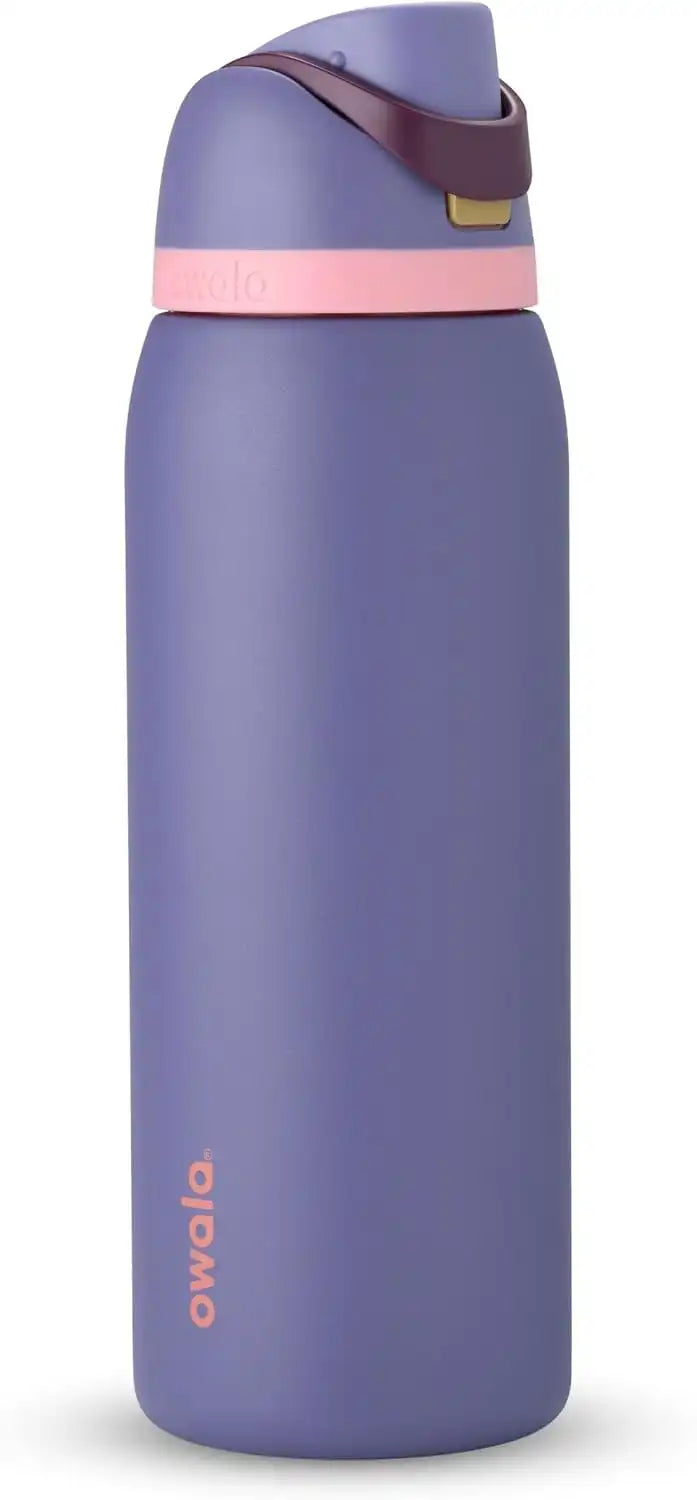 Owala FreeSip Stainless Steel Water Bottle 40 oz Blue Jay