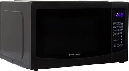 West Bend Microwave Oven, 1000 Watts, 1.1 cu. ft., in Black