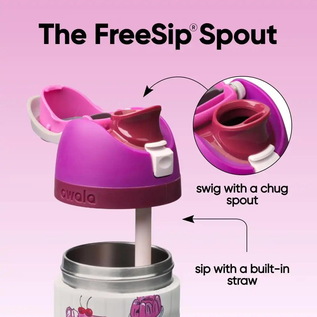 Owala FreeSip Stainless Steel Water Bottle 24 oz Delectable Delights