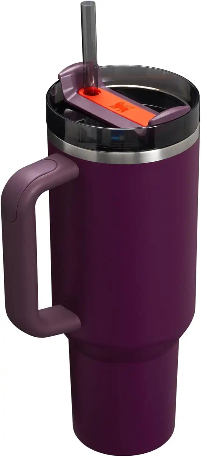 STANLEY Quencher H2.0 Flow State Tumbler, 40 oz, Plum