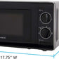 Avanti Microwave Oven 700-Watts Compact Mechanical with 5 Power Settings, Defrost, Full Range Temperature Control and Removable Glass Turntable, 0.7-Cu.Ft., Black