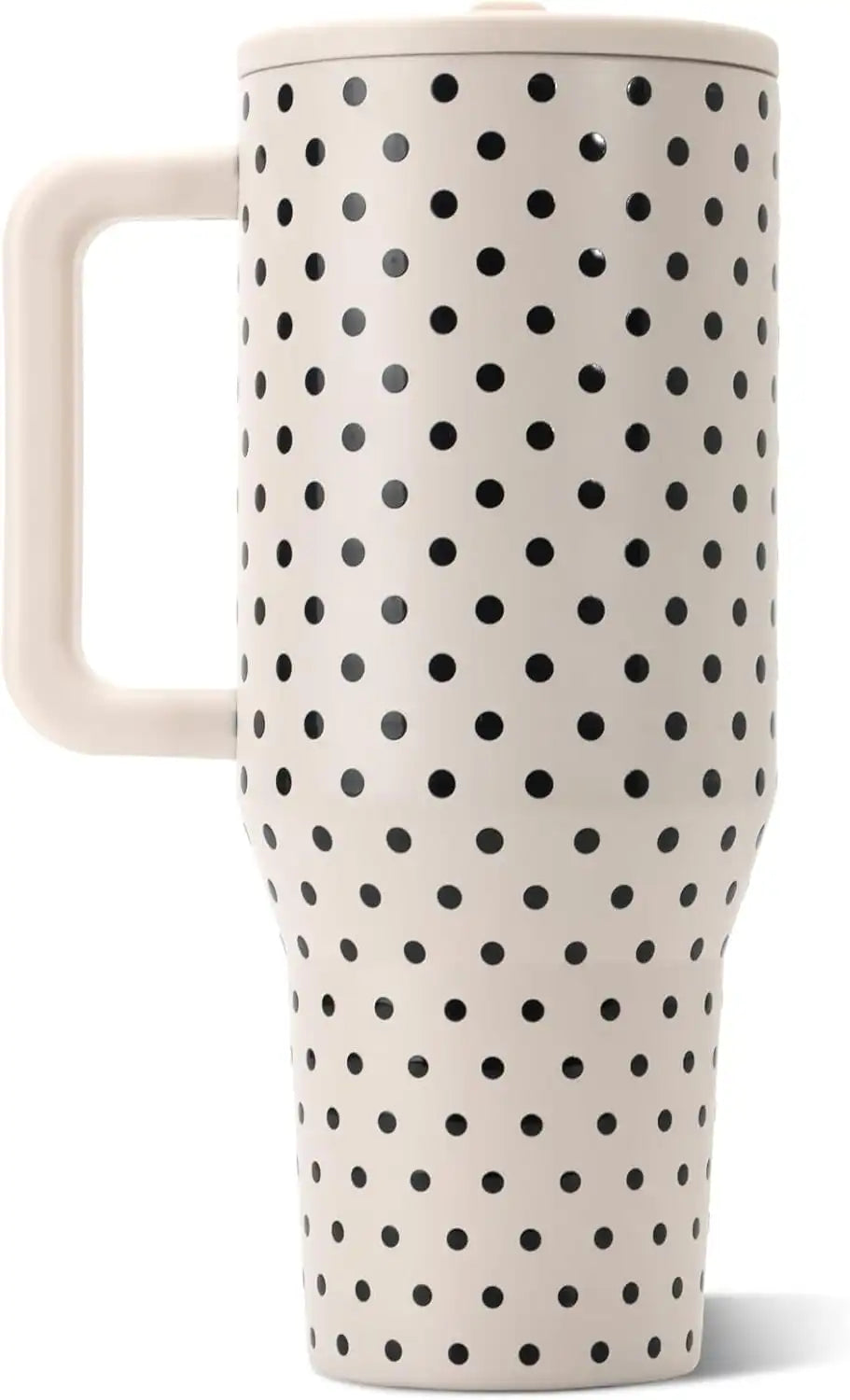 HydroJug Traveler 32oz, Insulated Water Bottle with Handle, French Vanilla