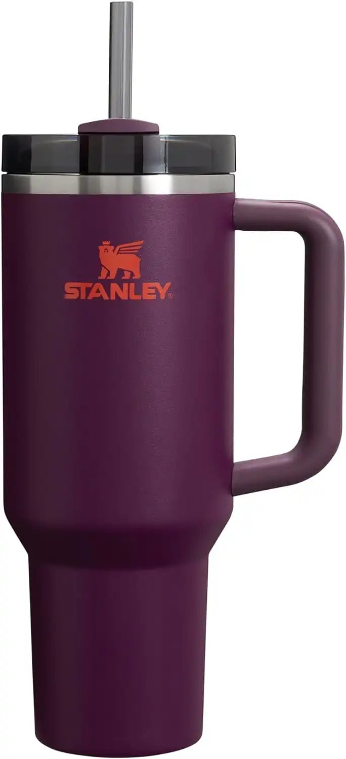 STANLEY Quencher H2.0 Flow State Tumbler, 40 oz, Plum