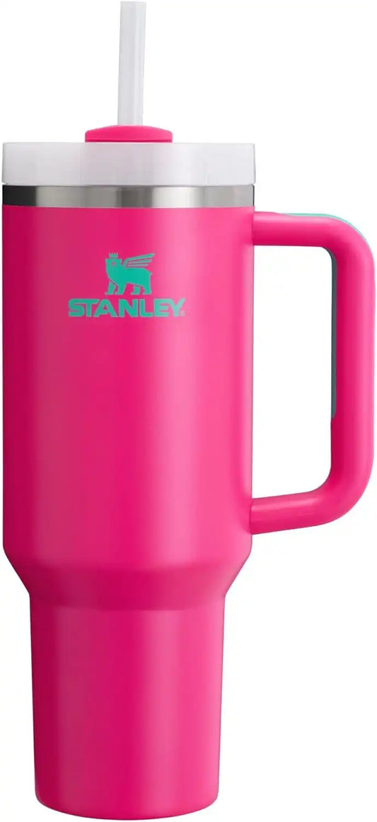 STANLEY Quencher H2.0 Flow State Tumbler, 40 oz, Passion Pink