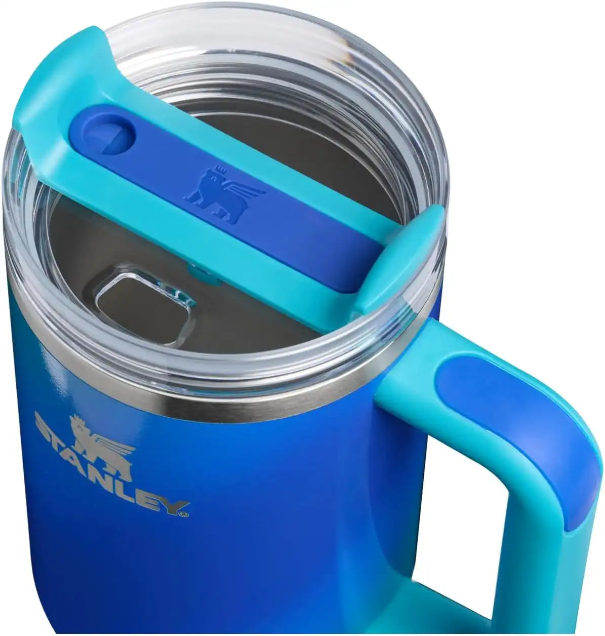 STANLEY Quencher H2.0 Flow State Tumbler, 40 oz, Sea Glass Aura