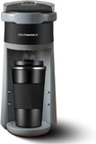 Elite Gourmet EHC323 2-in-1 Capsule Coffee Maker, K-Cup & Grounds, Black