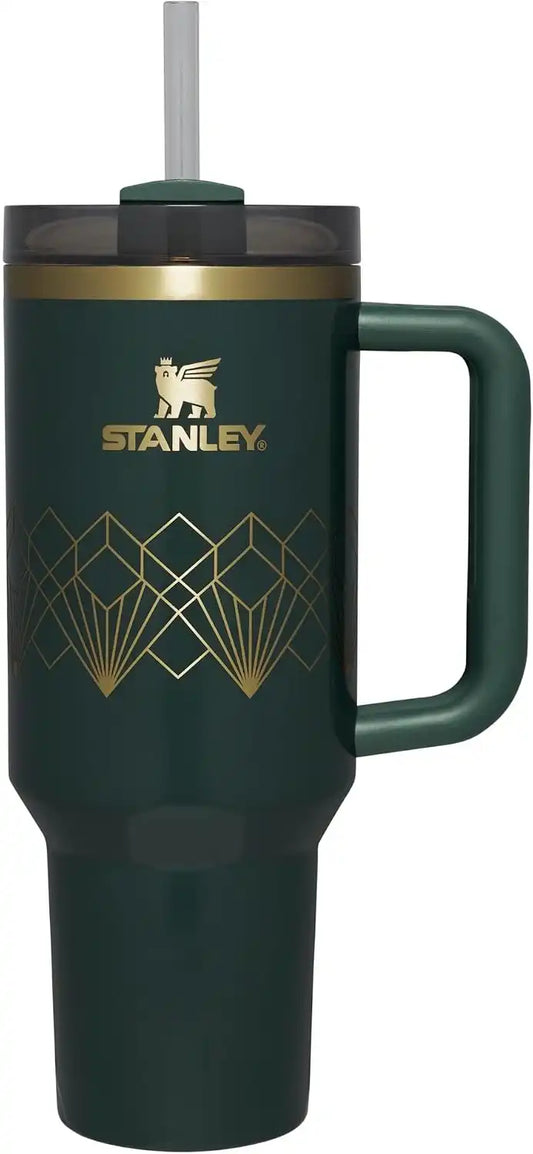 Stanley Quencher H2.O FlowState™ Tumbler 40 oz Forrest Gloss Deco