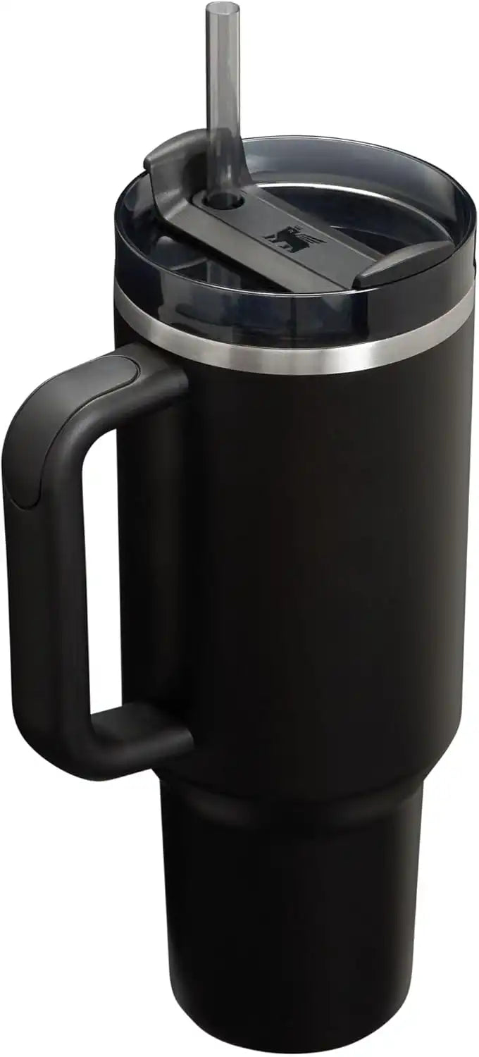 STANLEY Quencher H2.0 Flow State Tumbler, 40 oz, Black 2.0