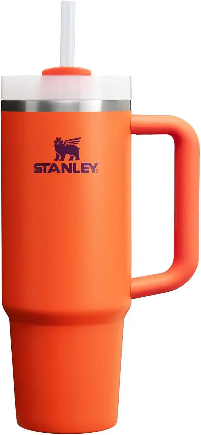 STANLEY Quencher H2.0 Flow State Tumbler, 30 oz, Tigerlily Plum