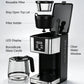 SHARDOR 12-Cup Programmable Coffee Maker, Regular & Bold, LED Display