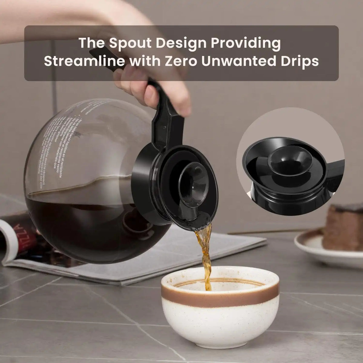 SYBO 12-Cup Commercial Pour Over Coffee Maker SF-CB-2GA
