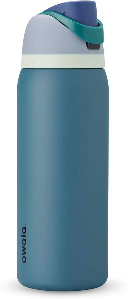 Owala FreeSip Stainless Steel Water Bottle 32 oz Denim
