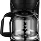 LovingStar 12 Cup Drip Coffee Maker, Automatic Shut-Off, Temperature Control, 1.8L, Black