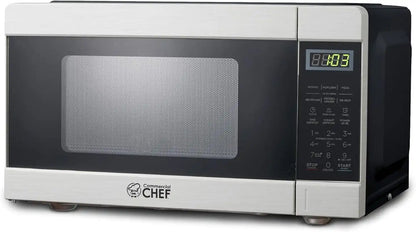 Commercial Chef 0.9 Cu. Ft. Countertop Microwave Oven, CHM009