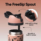 Owala FreeSip Stainless Steel Water Bottle 24 oz Fright & Delight