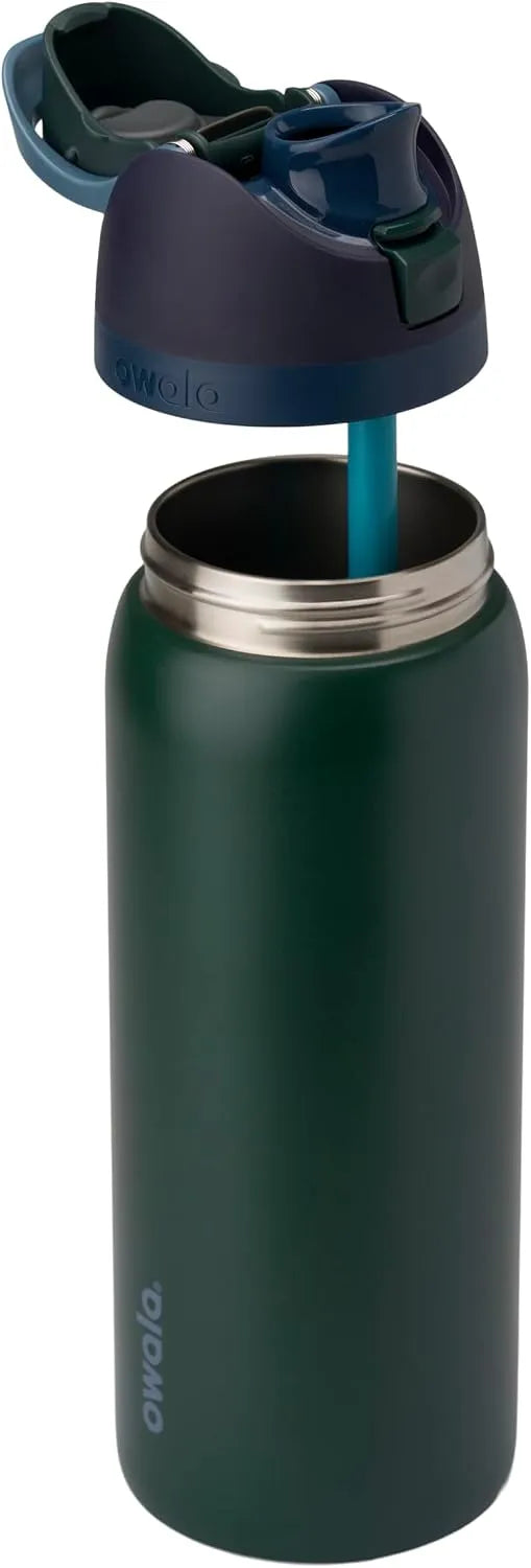 Owala FreeSip Stainless Steel Water Bottle 32 oz Lost Signal