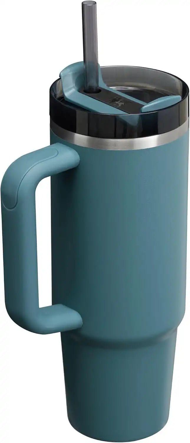 STANLEY Quencher H2.0 Flow State Tumbler, 30 oz, Blue Spruce