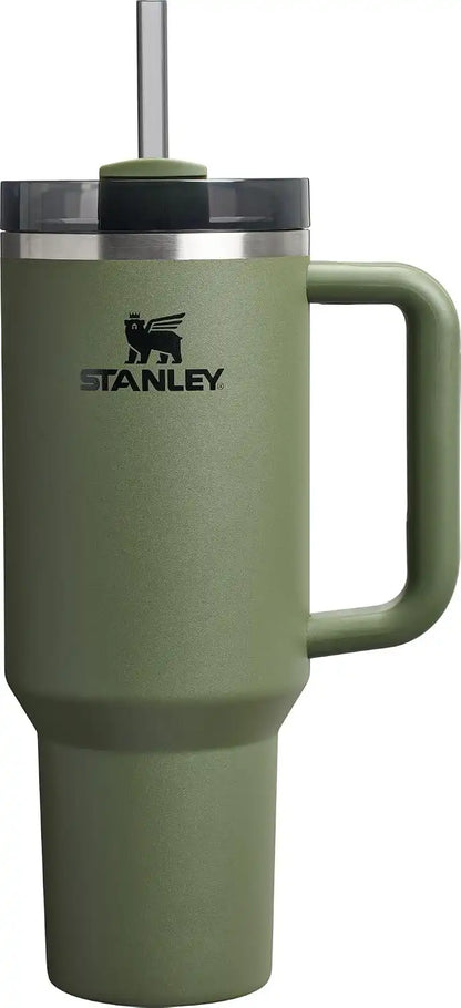 STANLEY Quencher H2.0 Flow State Tumbler, 40 oz, Dried Pine