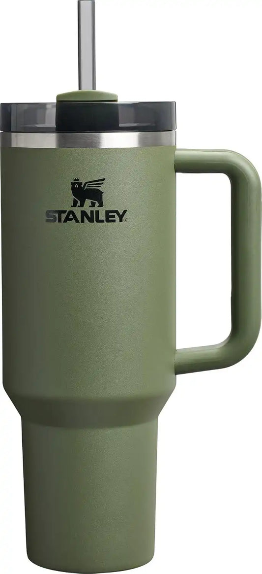 STANLEY Quencher H2.0 Flow State Tumbler, 40 oz, Dried Pine