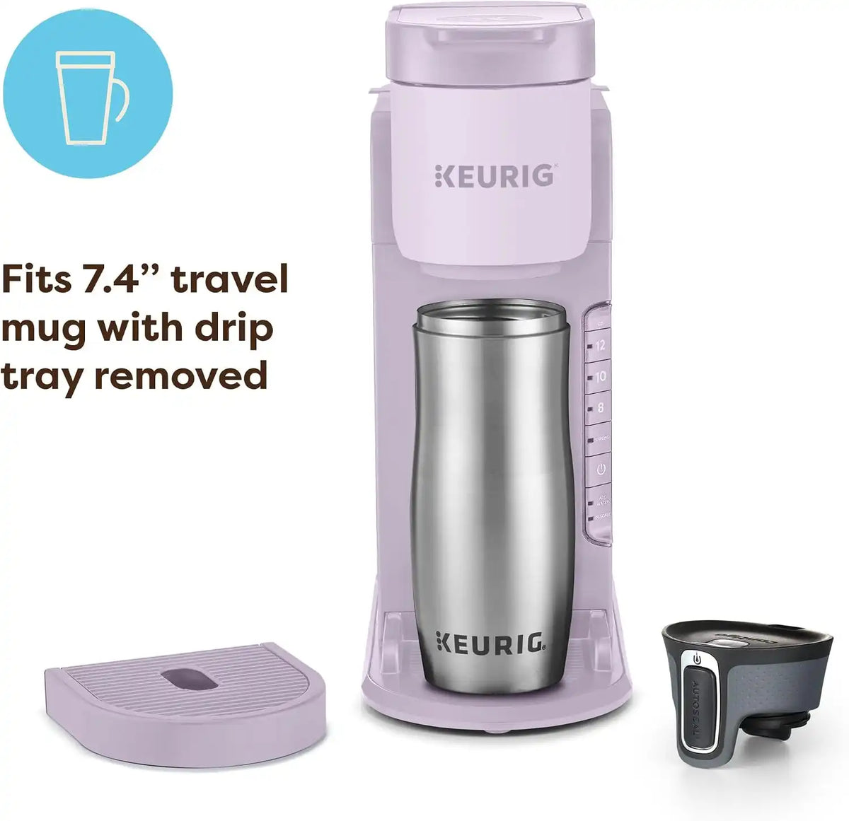 Keurig K-Express Single Serve K-Cup Pod Coffee Maker, Lavender
