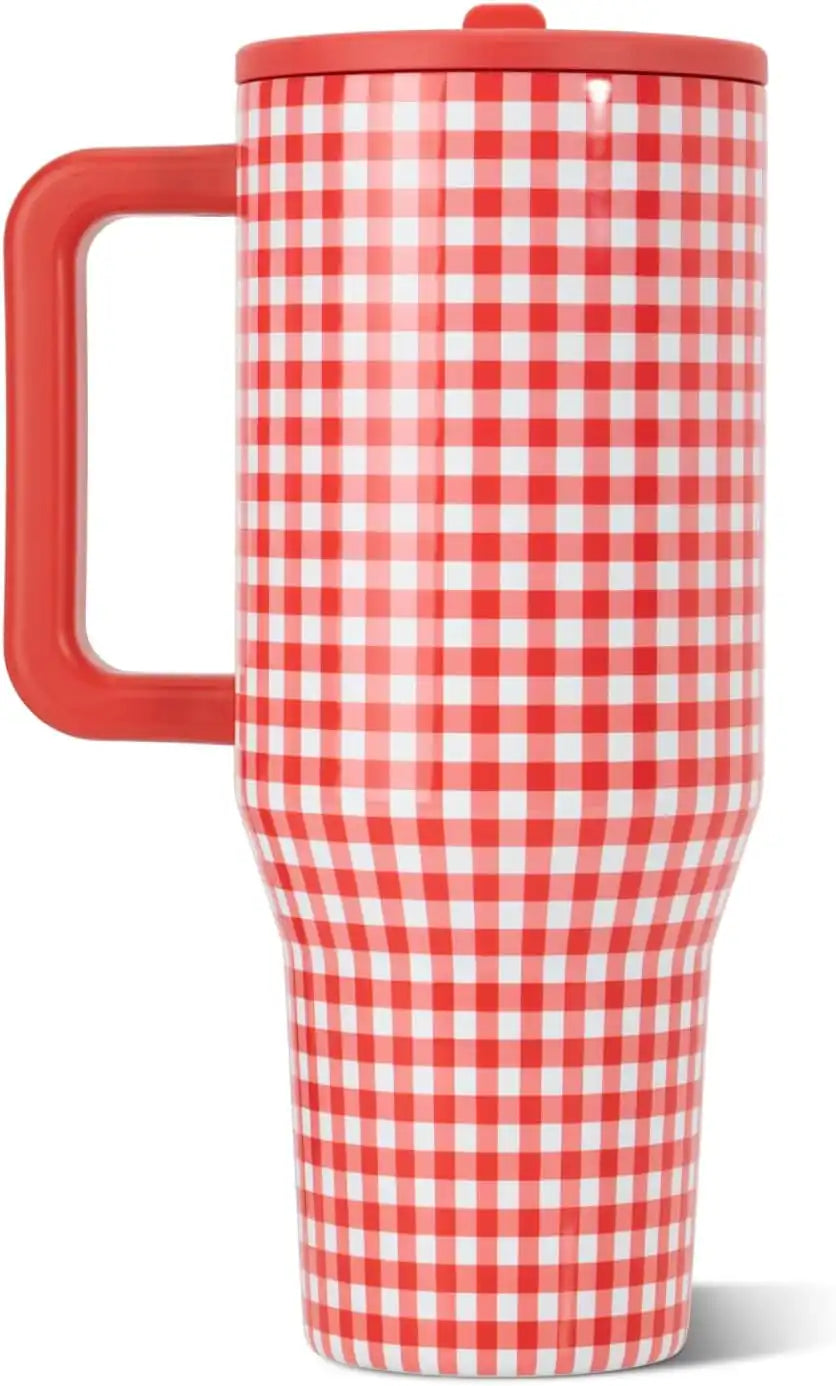 HydroJug Traveler 40oz, Insulated Water Bottle with Handle, Summer Picnic