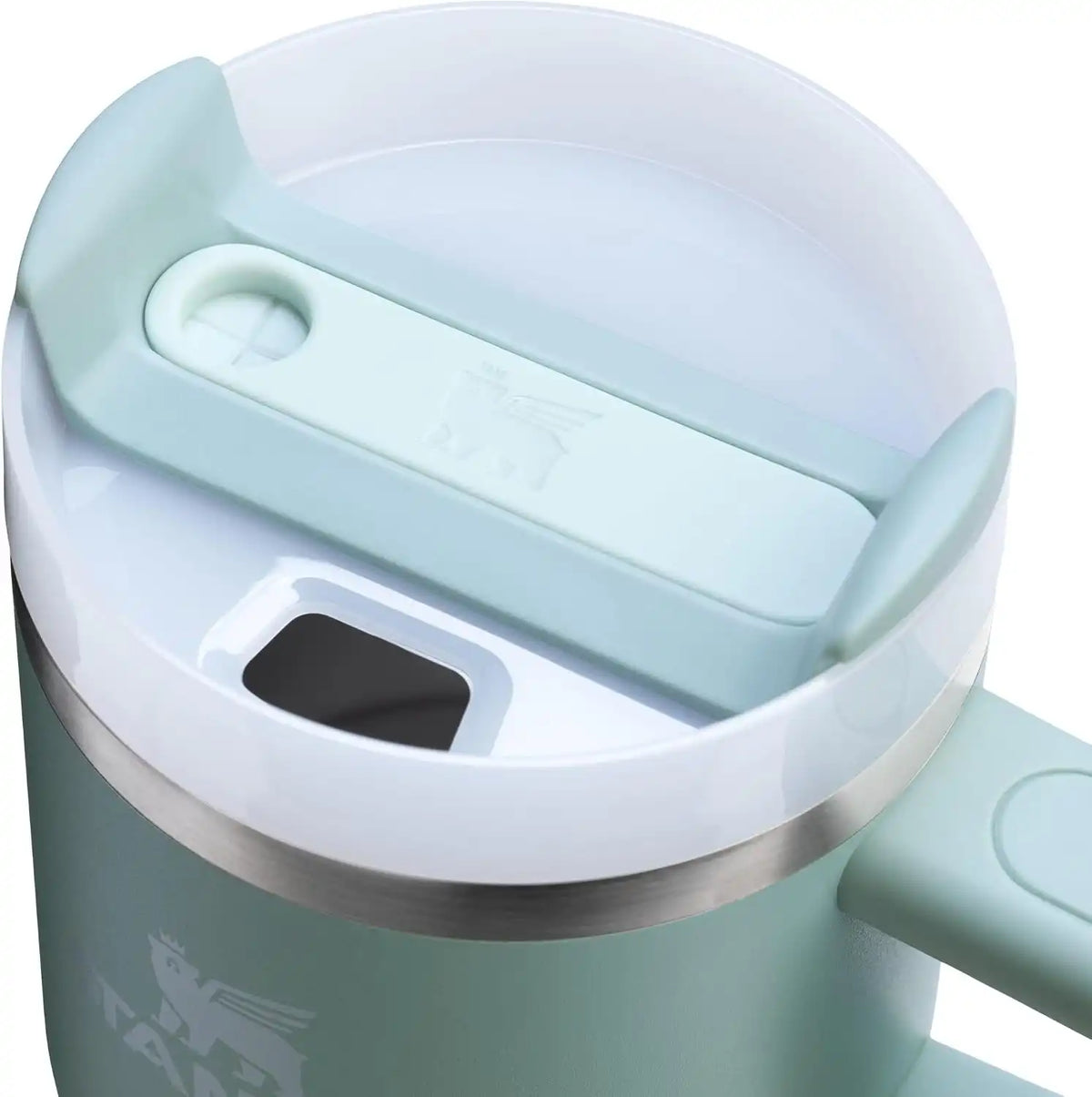 STANLEY Quencher H2.0 Flow State Tumbler, 20 oz, Seafoam