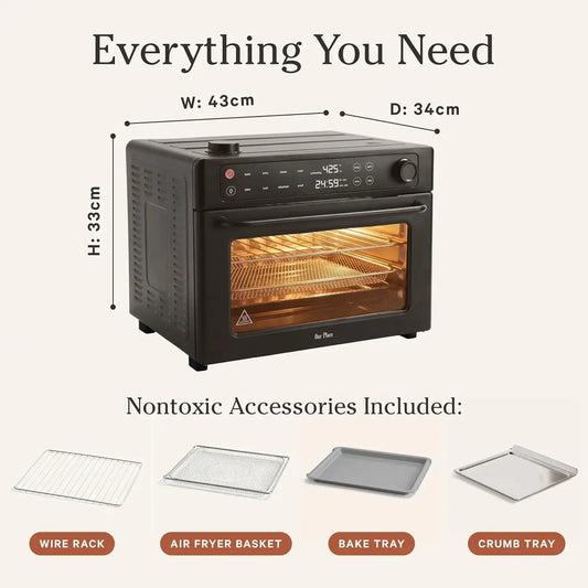 Our Place Wonder Oven Pro, 8-in-1 Digital Air Fryer Oven, 3-Rack, 30 Qt