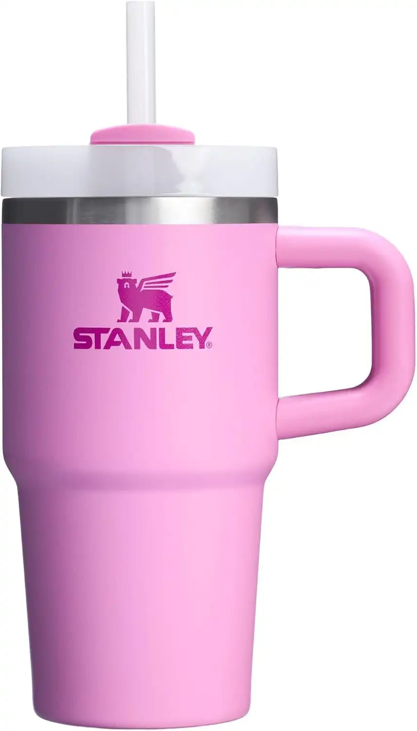STANLEY Quencher H2.0 Flow State Tumbler, 20 oz, Peony