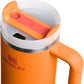 STANLEY Quencher H2.0 Flow State Tumbler, 30 oz, Goldenrod Coral
