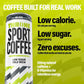 Throne Sport Coffee, Black Cold Brew, Low Sugar, Dairy Free - 12Pk