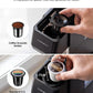 Single Cup Coffee Maker, Hot and Iced for K-cup Pods and Grounds