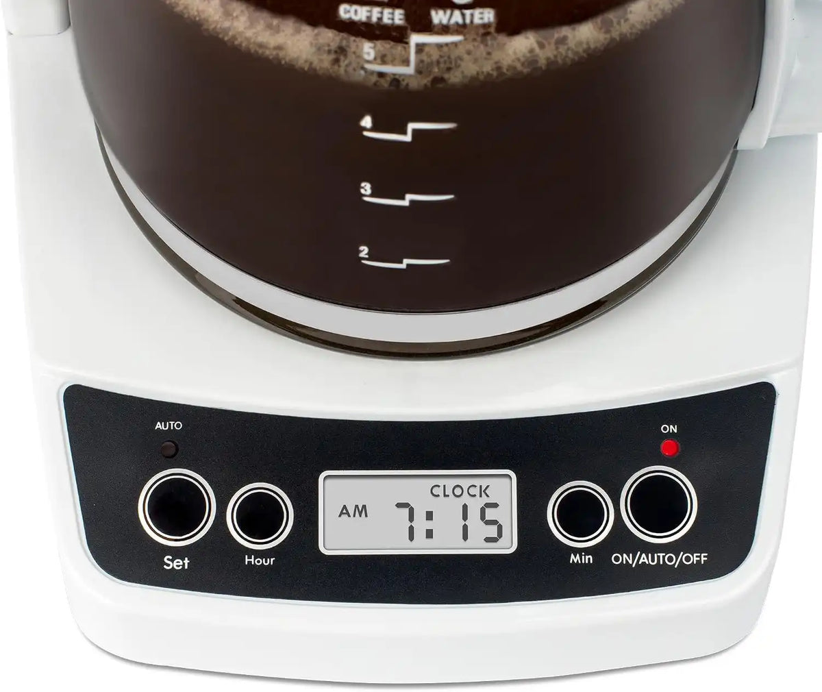 Capresso 5-Cup Mini Drip Coffee Maker, White