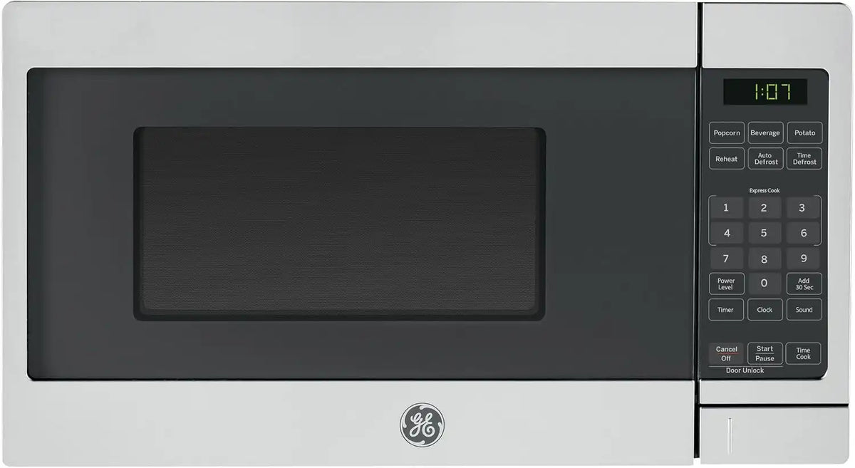 GE Countertop Microwave, 700 Watt 0.7 Cu. Ft., Stainless Steel, GCST07N1WSS
